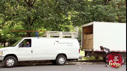 Worker Stuck To Pole Prank