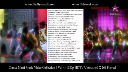 Dance Masti Music Video Collection {Vol 4} 1080p HDTV Untouched X 264 Filereal DEMO