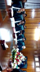 President Taunsa Bar Association Malik Asghar Langrah with Chief Justice Punjab