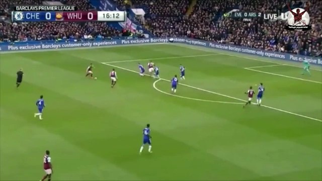 اهداف مباراة تشيلسي و ويست هام من الاسبوع 31 الدوري الانجليزي 19-3-2016
