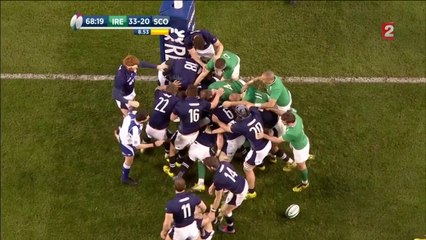 Irlande-Ecosse : L’essai de Toner qui provoque la "castagne" !