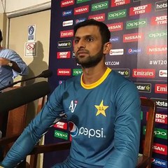 India vs Pakistan Post Match Press Conference Shoaib Malik #WT20
