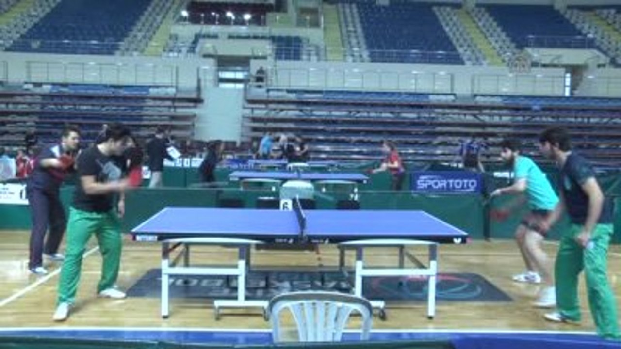 Masa Tenisi Süper Lig 6'ncı Etap Karşılaşmaları Başladı