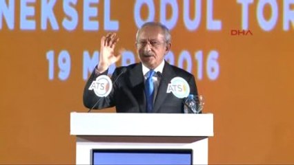 Antalya Kılıçdaroğlu Atso Ödül Töreninde Konuştu 4