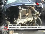 Tabrakan Minibus dan Truk di Tol Cipali Tewaskan Satu Orang