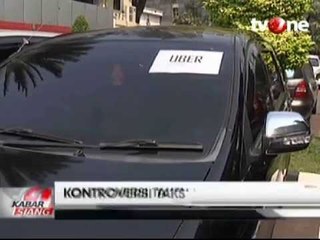 Lima Taksi Uber Ditangkap Dishub