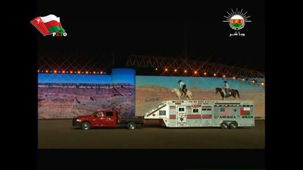 مهرجان الفروسية و الهجن 2011 - الفقرة الأمريكيه