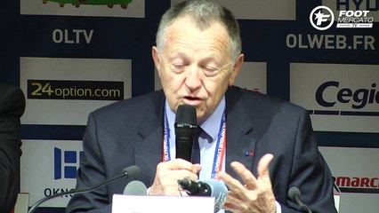 OL : Aulas présente le partenariat avec Bourg-en-Bresse
