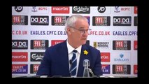 Crystal Palace 0-1 Leicester - Claudio Ranieri Press Conference