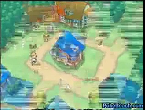 Pokemon Black And White Gameplay (Intro & Starter Pokemon Battle)