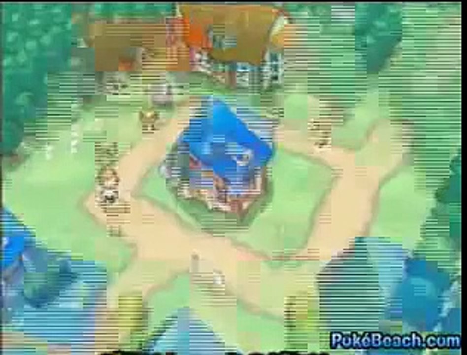 Pokemon Black And White Gameplay (Intro & Starter Pokemon Battle)