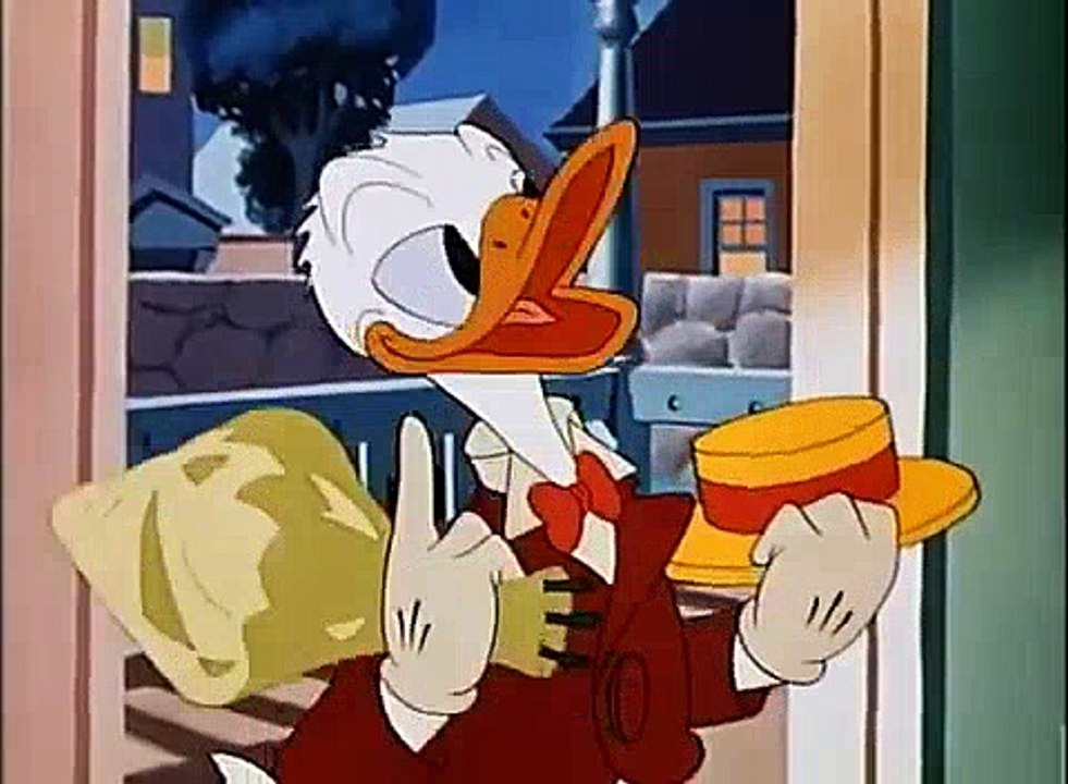 Donald Duck- Donalds Double Trouble 1946  Old Cartoons