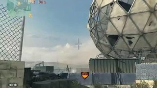 MW3 Game Clip - throwing knife across map (Dome)