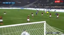 Ivan Perišić Fantastic CURVE SHOOT CHANCE - Roma 0-0 Inter Serie A