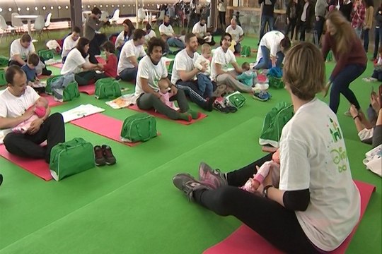 'Disney Baby Gym Day' celebra el Día del Padre