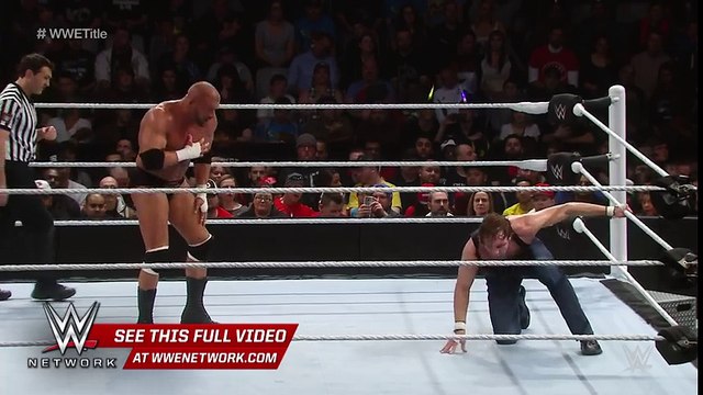 WWE Network Dean Ambrose vs. Triple H - WWE World Heavyweight Title Match WWE Roadblock 2016