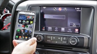 GMC IntelliLink System: Pairing Your Phone