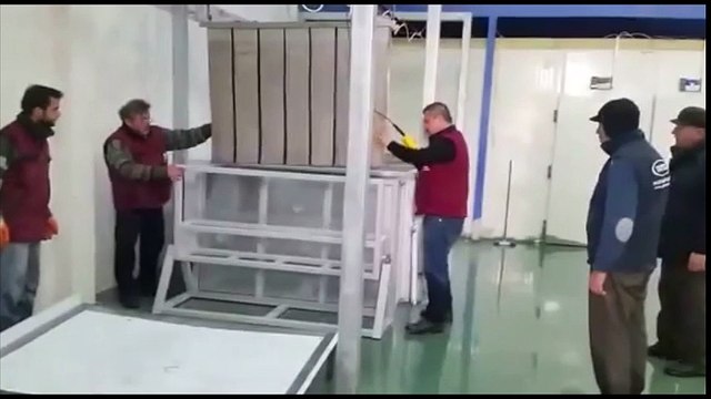 Tonluk Kalıp Buz Makinesi / 5T Ice Maker / آلات قالب الجليد “EFE SOĞUTMA”