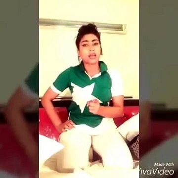 ‫قندیل بلوچ‬ - Qandeel Baloch Reaction to Pakistan Cricket Team Loss to India and Shahid Afridi