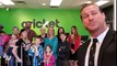WWE Superstar Dolph Ziggler surprises fans at a local Cricket Wireless store