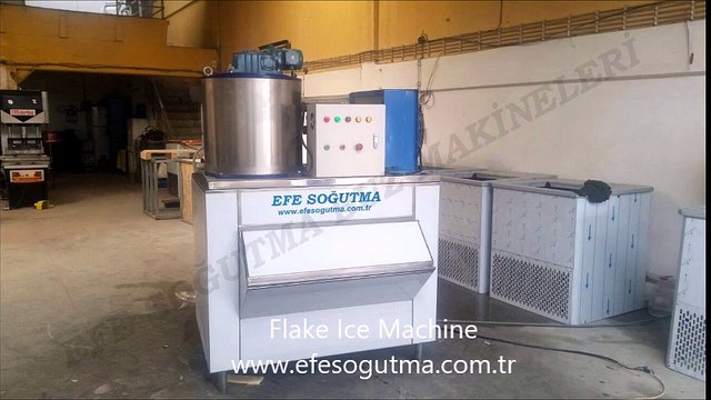 1T Yaprak Buz Makinesi /Flake Ice Machine EFE SOĞUTMA