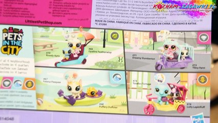 Littlest Pet Shop - Pets in the City - Zwierzakowe Pojazdy - Scooter / Skuter - B5042 B3807