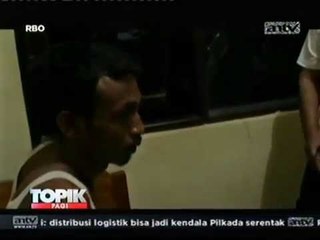 Gara gara Marahi Seekor Babi, Tetangga Dibacok