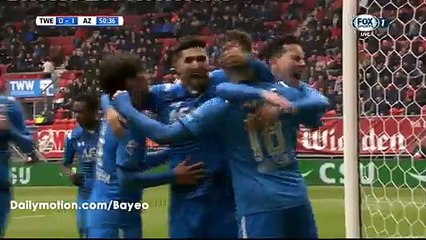 0-1 Vincent Janssen Goal HD - Twente vs AZ Alkmaar - 20.03.2016