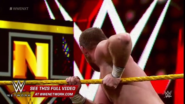 Zayn vs. Joe - First fall - NXT Championship No. 1 Contender's Match WWE NXT, March 9, 2016