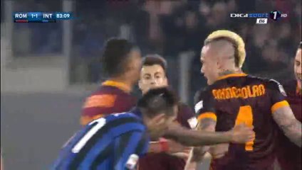 Radja Nainggolan Goal HD -  AS Roma 1-1 Inter