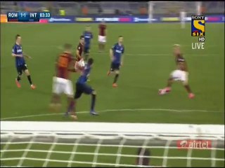 Radja Nainggolan Goal Replay - AS Roma 1-1 Internazionale