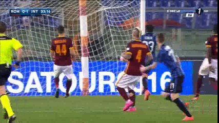 All Goals HD -  AS Roma 1-1 Inter - 19-03-2016