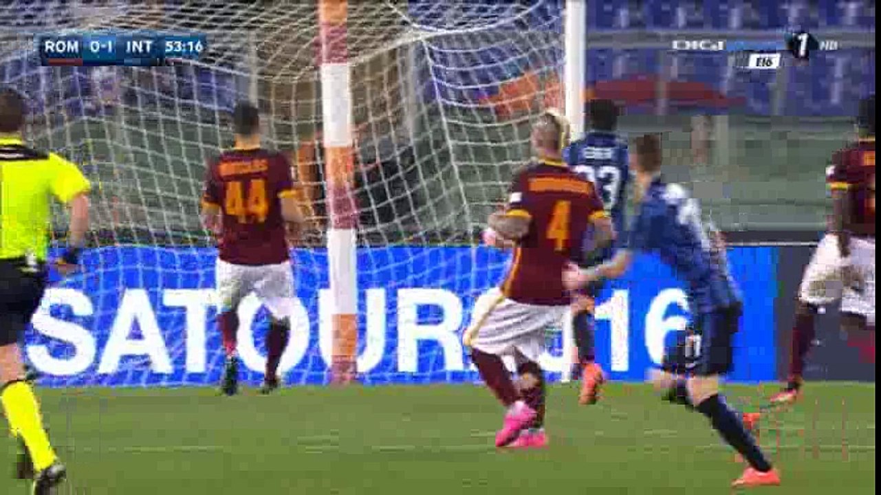 All Goals HD -  AS Roma 1-1 Inter - 19-03-2016