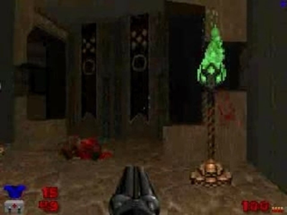 Doom II Map25: Bloodfalls