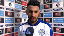 CRY-LEI : Réaction de Mahrez aprés match