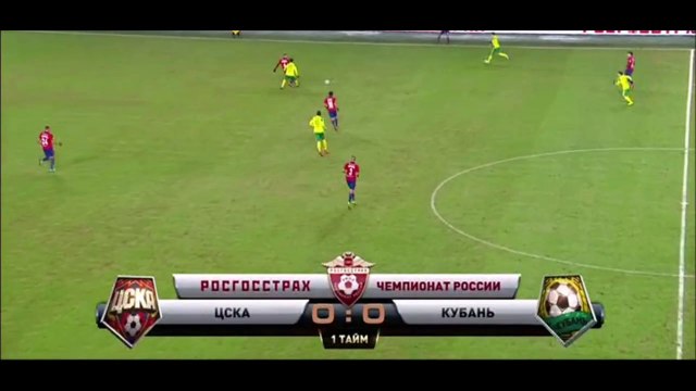 ЦСКА Москва - Кубань 2-0 (19 марта 2016 г, Чемпионат России)