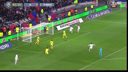 Le gros travail de Ghezzal sur le 1er but de l'OL