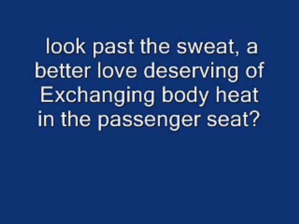 Lying is the most fun a girl can have - Lyrics