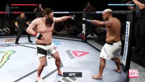 EA SPORTS UFC 2 ROY NELSON Insane Fastest KNOCKOUT Record against Mark Hunt