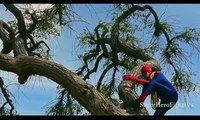 Super Heroes Movies Spiderman Making A Hammock On The Beach! In Real Life Irl Super Hero Fights Vs