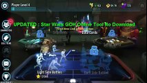 Star Wars Galaxy of Heroes Outil de piratage Triche Android iOS Illimité Credits et Crystal