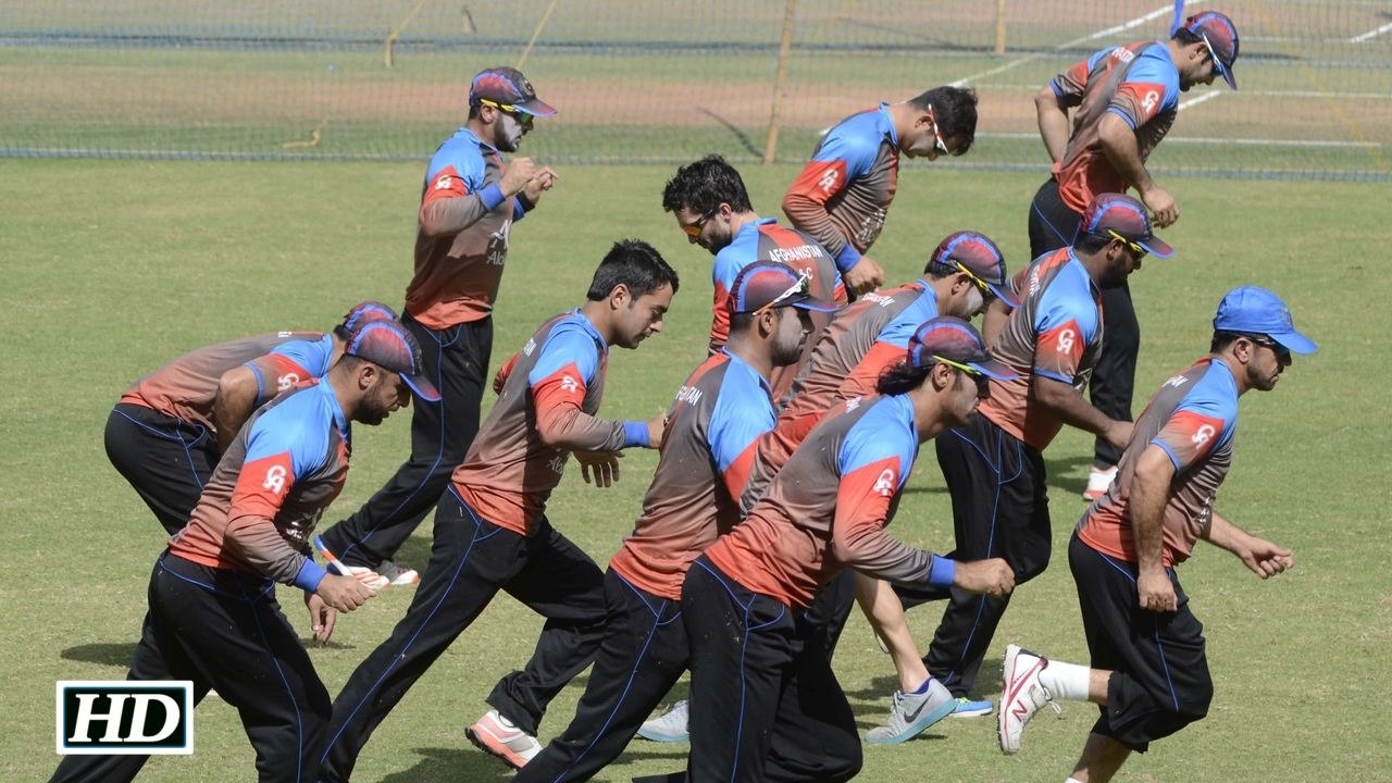 AFG v SA Afghanistan Players Practice Session