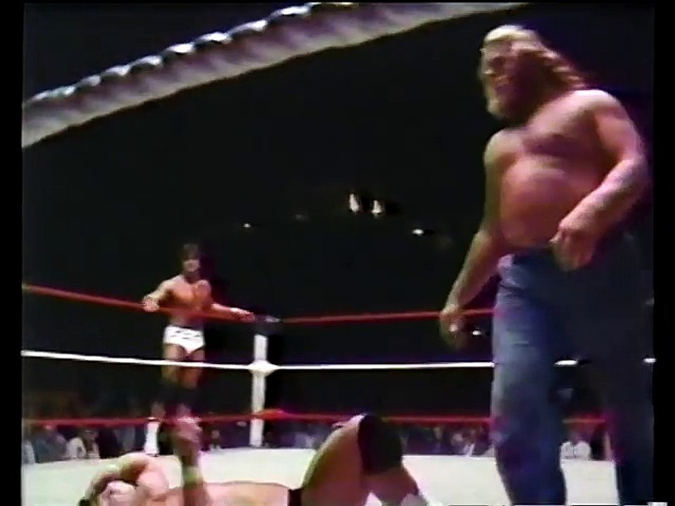 Curt Hennig and Tom Zenk vs The Long Riders