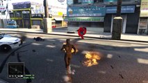 Black Spider-Man vs Red Hulk - Epic Battle - Grand Theft Auto 4