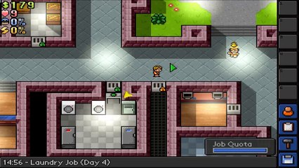 The Escapists Ep. 4 | Center Perks | I Flooded The Toilet!!! :-/