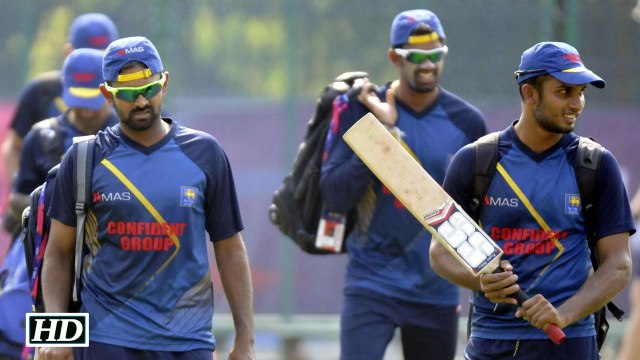 WI vs SL T20 WC Sri Lankan Players Practice Hard in Nets