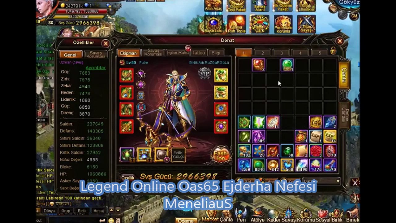 Legend Online Tattoo Sesli Anlatım