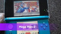 Unboxing Mega Man 2 Nintendo 3DS eshop Megaman Quick Crash Metal Wood Heat Wily Flash Bubb