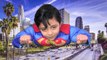 GIANT EGG SURPRISE BATMAN vs SUPERMAN TOYS Dawn of Justice SUPERHERO BATTLE Parody Opening real life