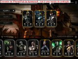 MORTAL KOMBAT X IPAD - Guerra de facções MODO NORMAL-TIME REPTILE KRAKEN, KITANA IMPERATRIZ SOMBRIA E KUNG LAO ESPECTRO